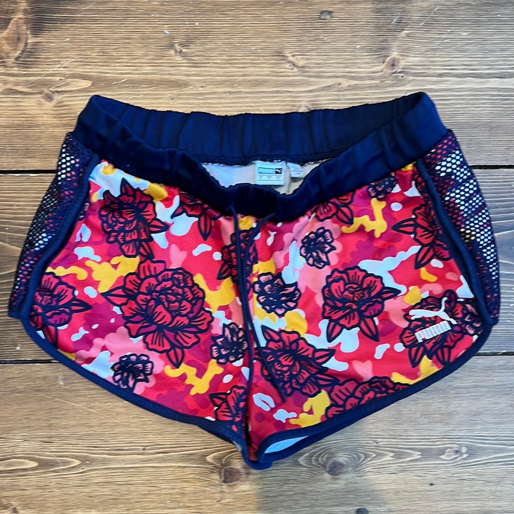 Puma Women’s shorts size S floral print